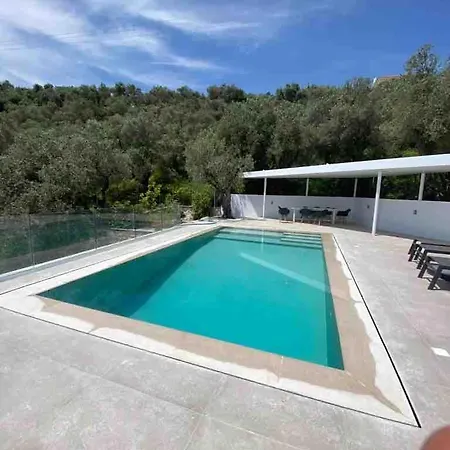 아파트 Modern With Private Swimming Pool 스키아토스 타운