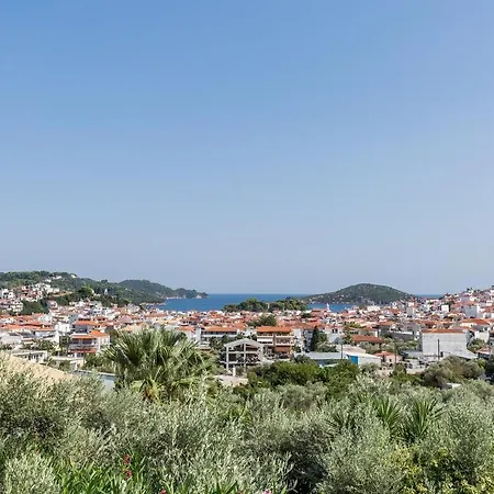 Lägenhet Modern With Private Swimming Pool Skiathos stad